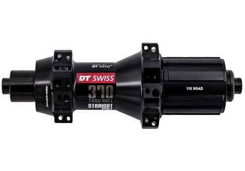 DT Swiss 370 | Straight Pull | Road | Rear Hub (Rimbrake) 