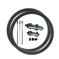 thumb-Road Disc Brake H45-W30 Carbon Velg + OGS Ultra Light Carbon Spoke Hubset + Alpina Carbolite + Nipples-1