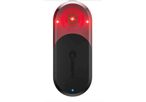 Coospo TR70 Smart Radar Rücklicht – Radar + Licht – kompatibel mit Garmin / Wahoo 