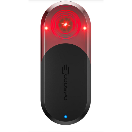 Coospo TR70 Smart Radar Rear Light – radar + tail light – compatible with Garmin / Wahoo 
