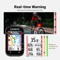 thumb-Coospo TR70 Smart Radar Achterlicht – radar + verlichting – geschikt voor Garmin / Wahoo-5