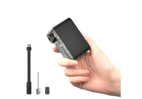 Electric Mini Bike Pump Compressor – USB-C – digital display – Presta/Schrader 