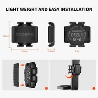 thumb-COOSPO BK9C Trittfrequenzsensor – ANT+ & Bluetooth 5.0 – Garmin/Wahoo/Hammerhead-2