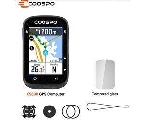 COOSPO CS600 サイクルコンピューター 本体(つかった) COOSPOのカラータッチパネルサイコン CS600レビュー！ | バイシクルINFO