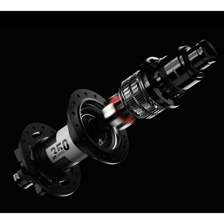 DT Swiss 350 | J-Bend | Boost DH 12x157mm | MTB | DEG | Rear Hub-2