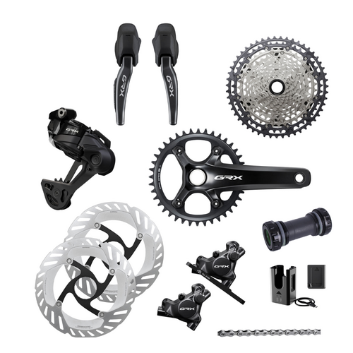 Shimano GRX RX827 Di2 12 Speed Groupset 