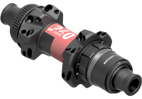 DT Swiss 240 | Straight Pull | Road | Carbon Spoke | Rear Hub 