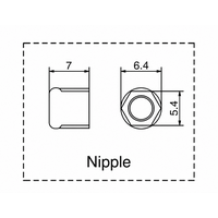 thumb-Alu - Carbolite Nipple - Internal - Schwarz - Locking-3