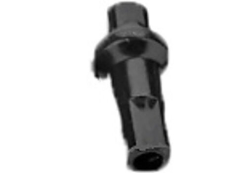 Alu - Nippel - Double Square - Black  - Pro Lock 