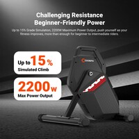 thumb-COOSPO T10 Smart Direct-Drive Indoor Bike Trainer-4