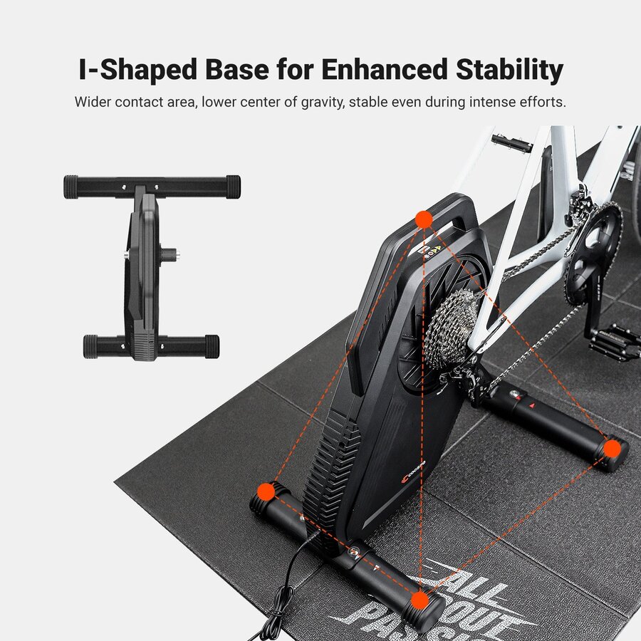 COOSPO T10 Smart Trainer – Direct-Drive Fahrradtrainer-6