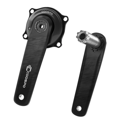 COOSPO S10 Carbon Power Meter Crankset – 24 mm – Shimano Compatible 