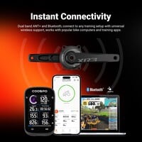 thumb-COOSPO S10 Carbon Power Meter Crankset – 24 mm – Shimano Compatible-6
