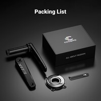 thumb-COOSPO S10 Alu Powermeter Crankstel 29 mm Sram Dub Compatible-7