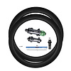 Road Disc Brake H60-W32 Carbon Rim + OGS Ultra Light Road Hubset + Alpina Ultralite Aero
