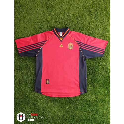 Adidas Original Adidas Fußball Trikot Spanien WK 98