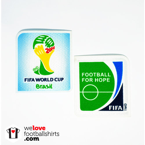 Patches FIFA Fussball-Weltmeisterschaft 2014 Brasilien