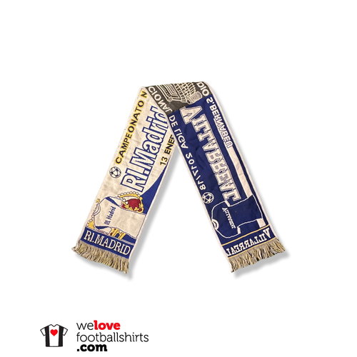 Scarf Football Scarf "Real Madrid - Villareal"