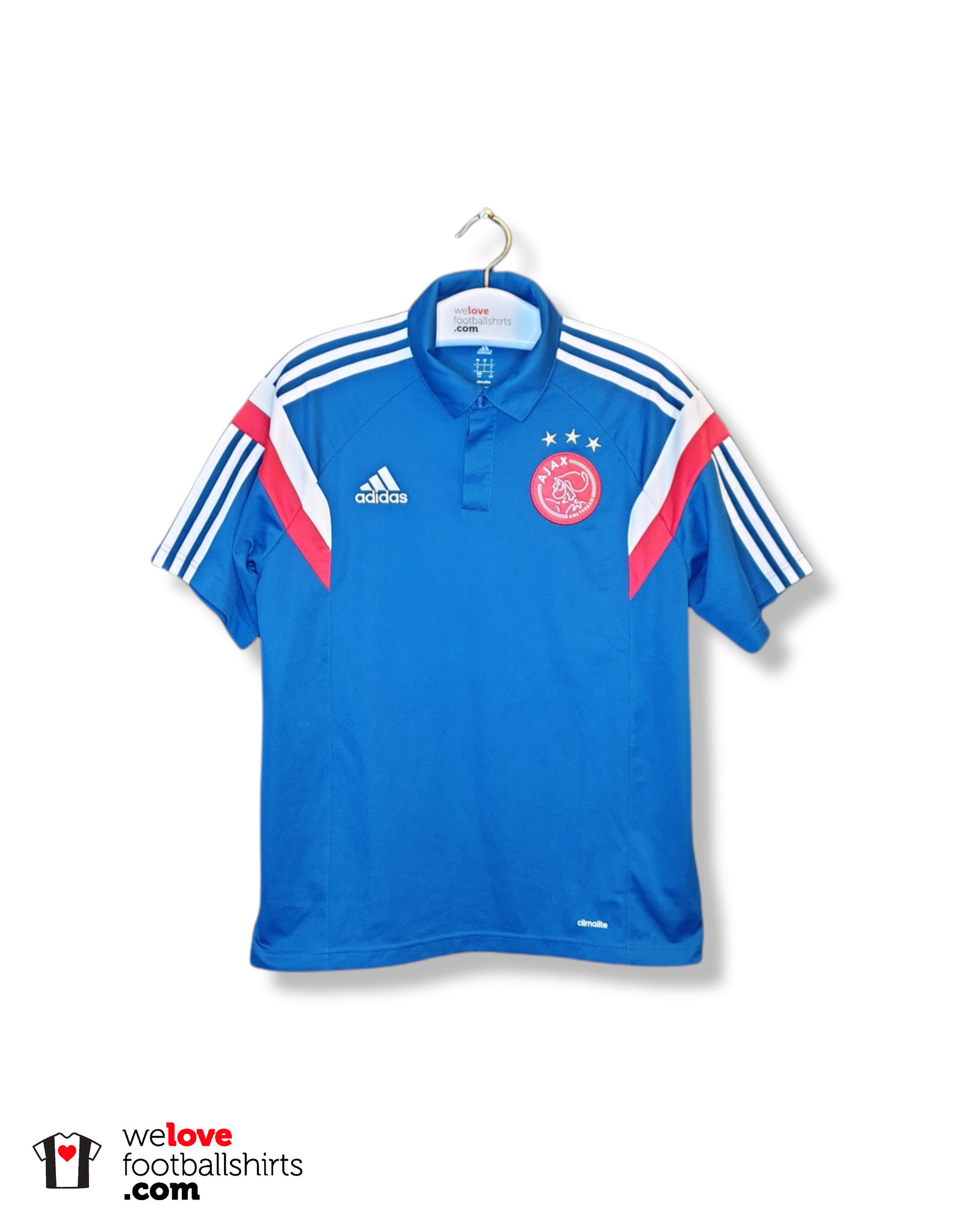 Adidas voetbalpolo Ajax 2014/15 Welovefootballshirts.com