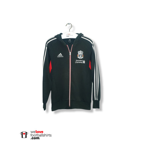 Adidas Origineel Adidas voetbal vest met rits Liverpool 2010/11