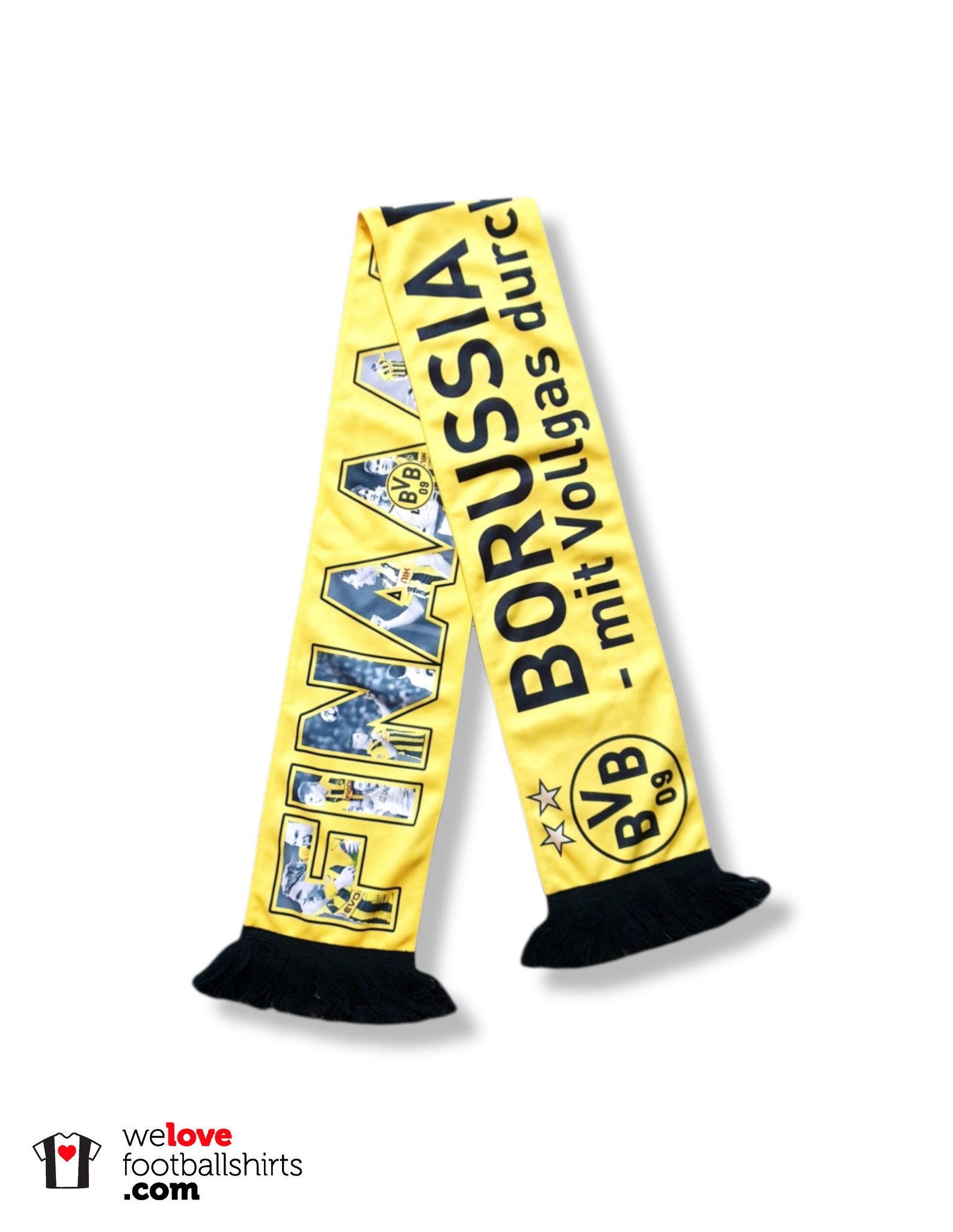 more and more Twisted height Original Football Scarf 'Borussia Dortmund Final CL 2013' -  Welovefootballshirts.com