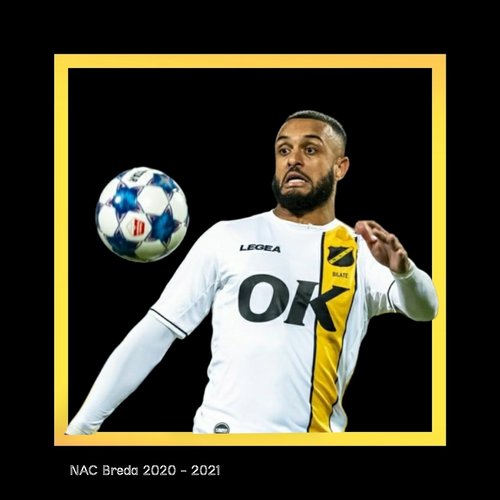 Legea Original Legea Fußballtrikot NAC Breda 2020/21