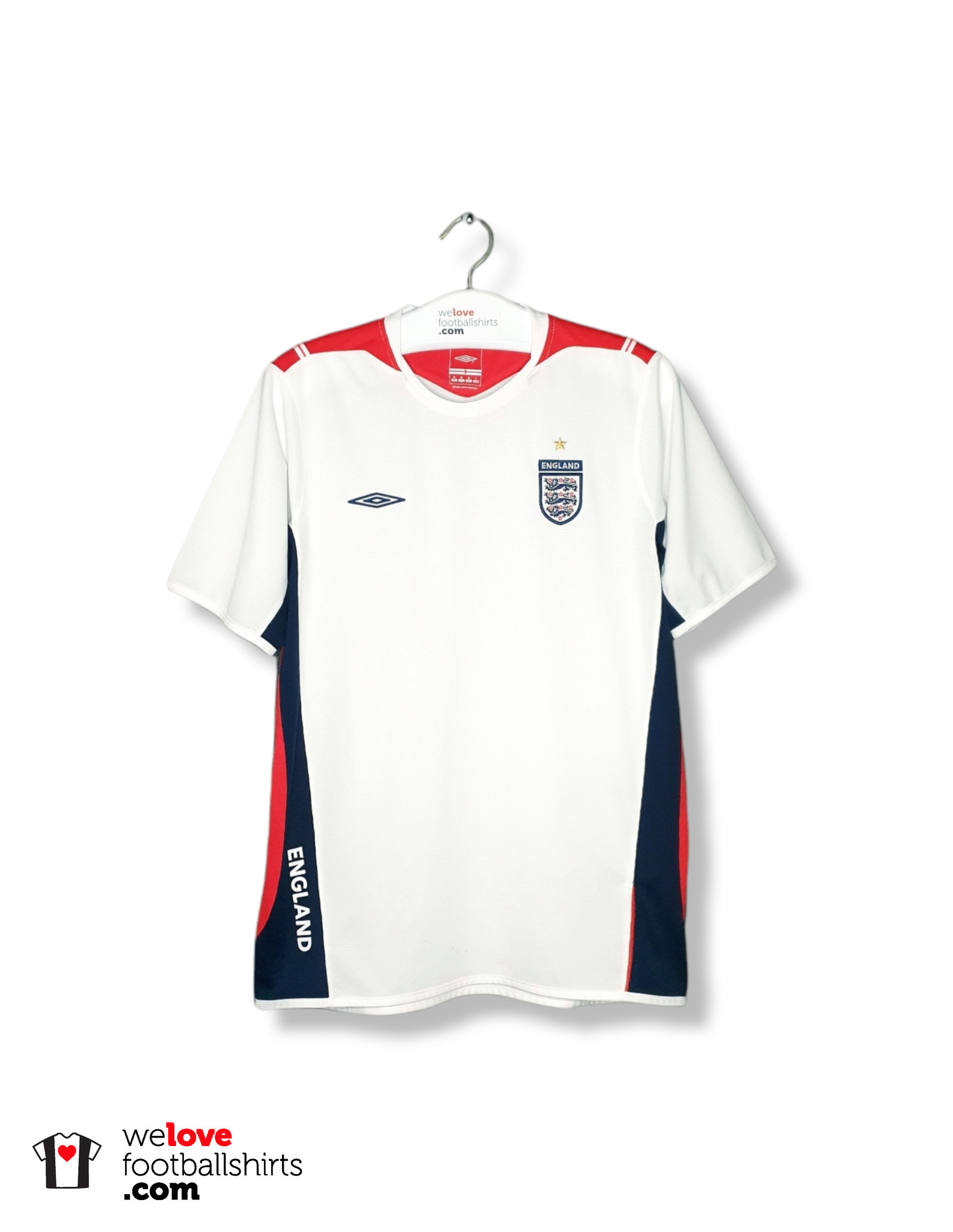 jukbeen schipper Duidelijk maken Umbro training shirt England 2004/05 - Welovefootballshirts.com