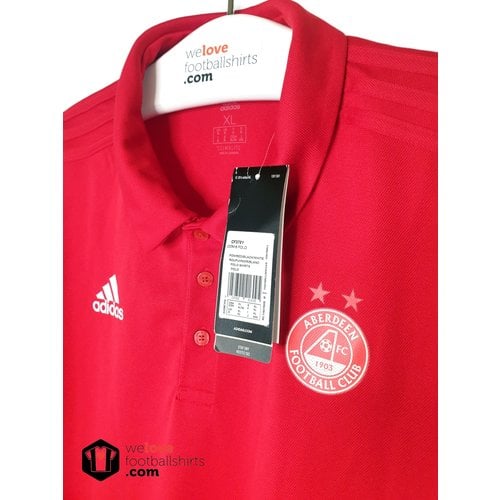 Adidas Origineel Adidas voetbal polo Aberdeen FC