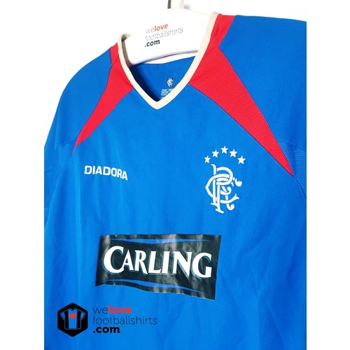 Diadora Origineel Diadora voetbalshirt Rangers FC 2003/05