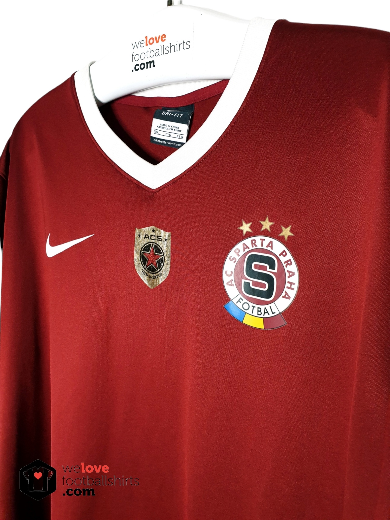 Nike football shirt Sparta Prague 2013/14 