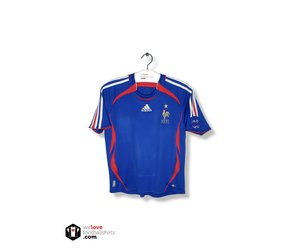 adidas FFF France 2006 World Cup Home Football Shirt SIZE S (adults)