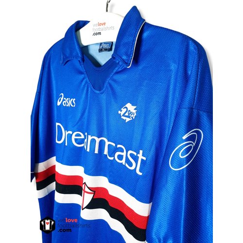 Asics Origineel Asics voetbalshirt Sampdoria 1999/00