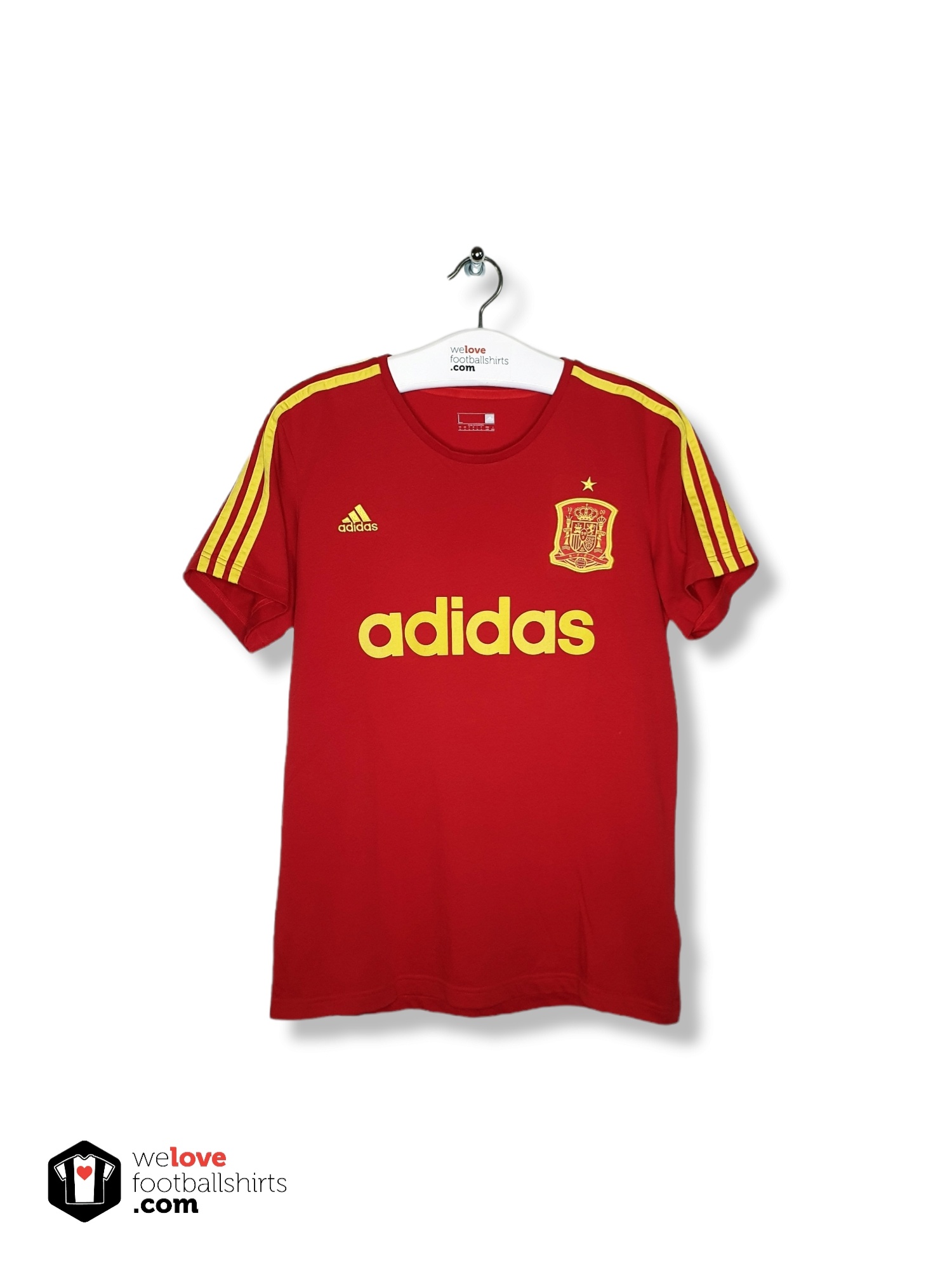 Zumbido rifle sin embargo Adidas football shirt Spain 2016/17 - Welovefootballshirts.com