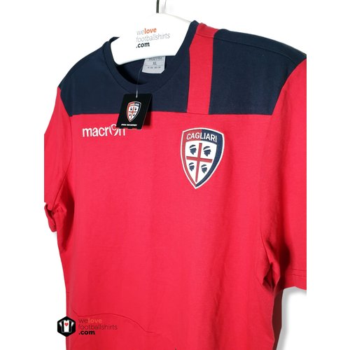 Macron Origineel Macron voetbal t-shirt Cagliari Calcio 2016/17