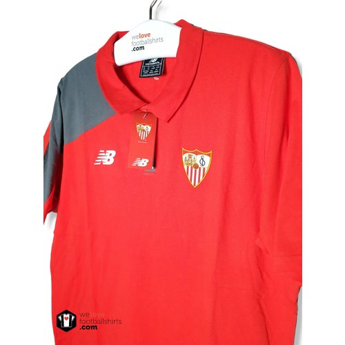 New Balance Origineel New Balance voetbal polo Sevilla 2015/16