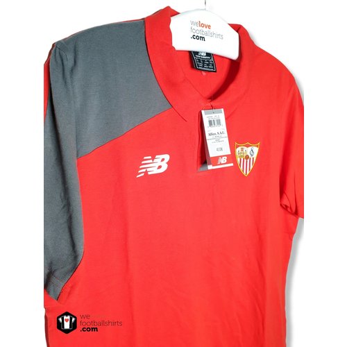 New Balance Origineel New Balance voetbal polo Sevilla 2015/16