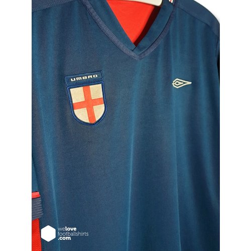 Umbro Origineel Umbro dubbelzijdig voetbalshirt Engeland 2004