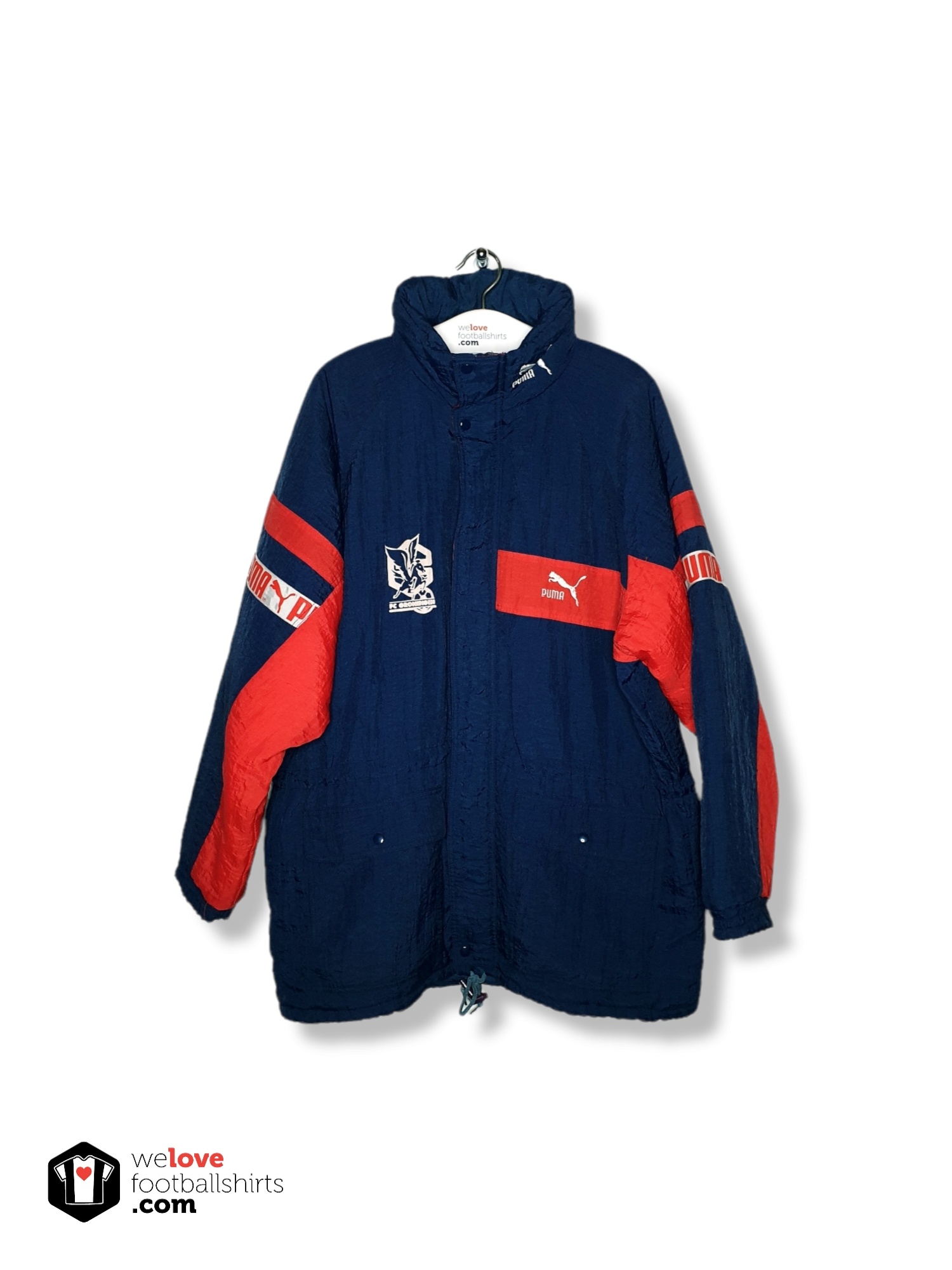 Puma vintage football coach jacket FC Groningen 1993/94