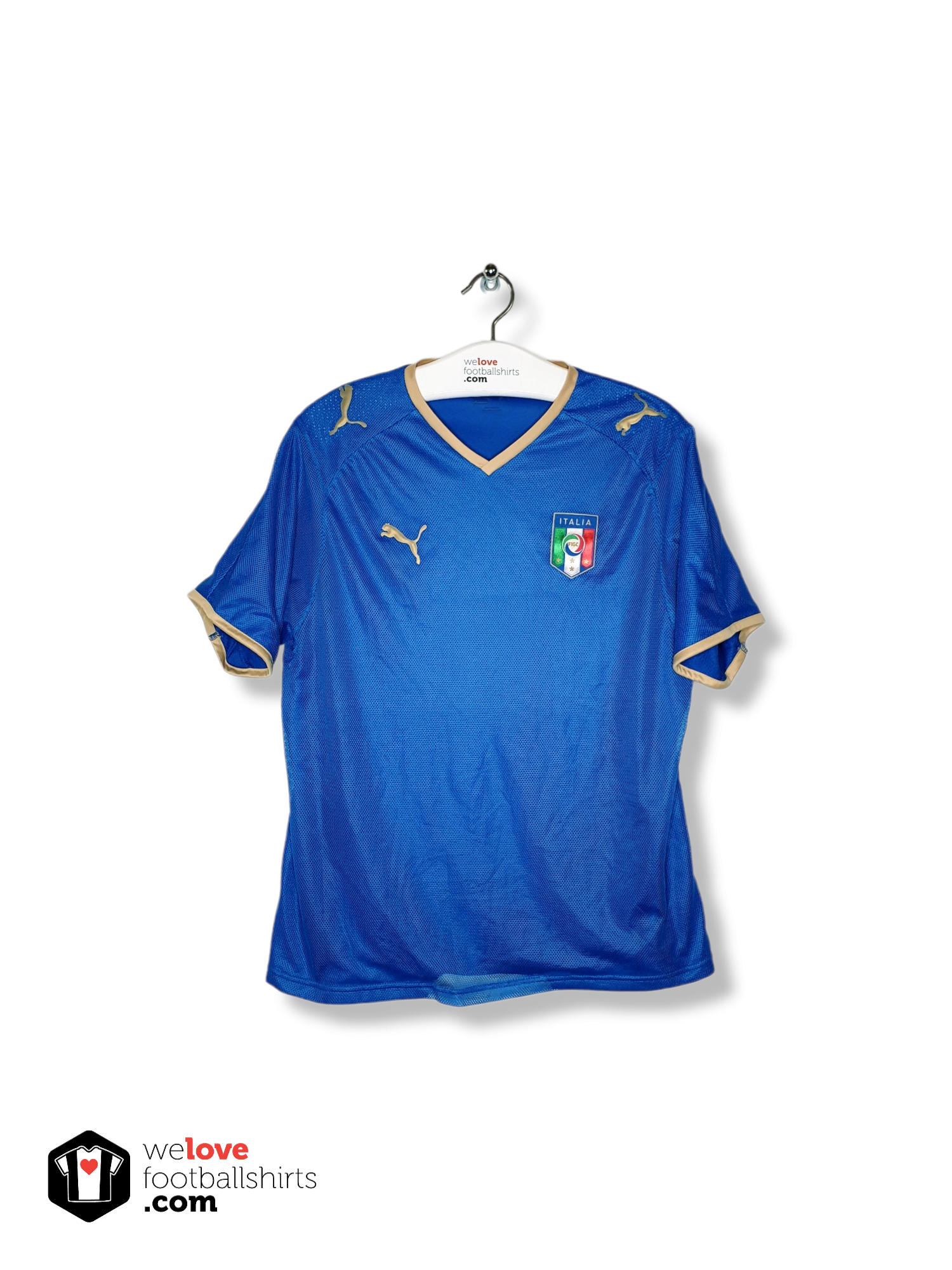 Doorzichtig hypotheek Dekking Puma voetbalshirt Italië 2007/08 - Welovefootballshirts.com