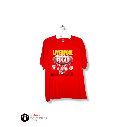 Fanwear Road to Madrid football t-shirt Liverpool 2019