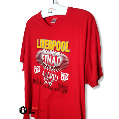 Fanwear Road to Madrid voetbal t-shirt Liverpool 2019