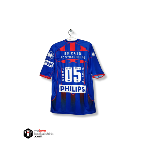 Errea Origineel Errea voetbalshirt Stade Malherbe Caen finale 2005