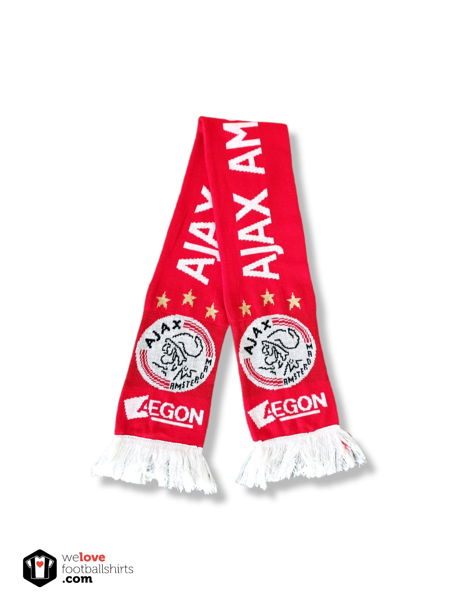 Original Football Scarf AFC Ajax - Welovefootballshirts.com