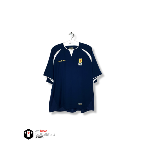 Diadora Origineel Diadora voetbalshirt Schotland 2003/05