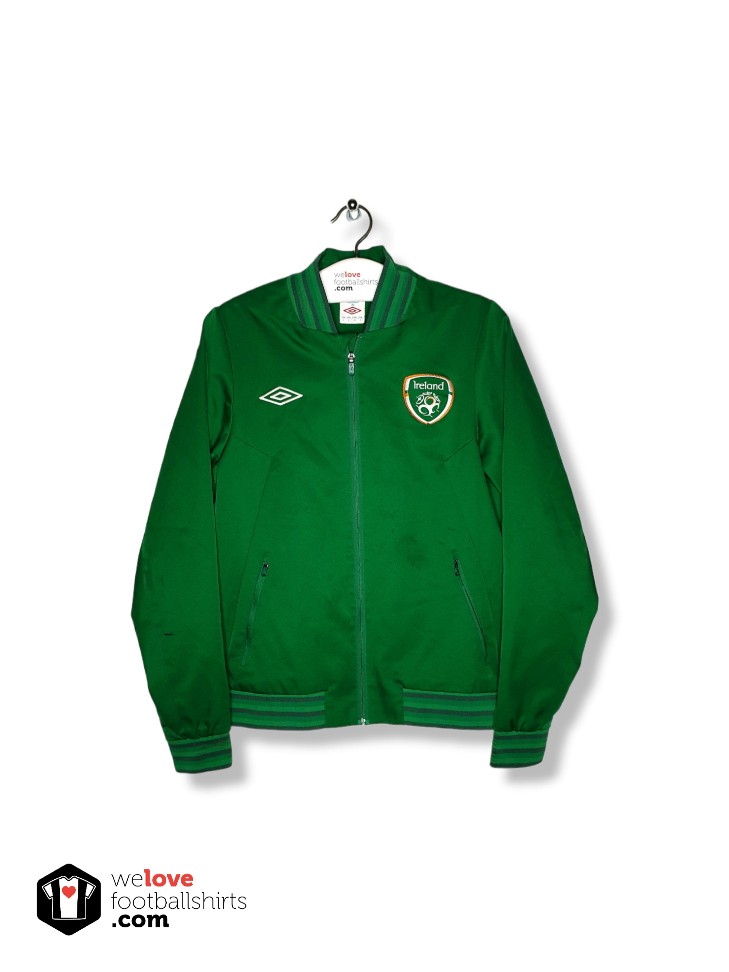 00's umbro Ireland warm-up jacket
