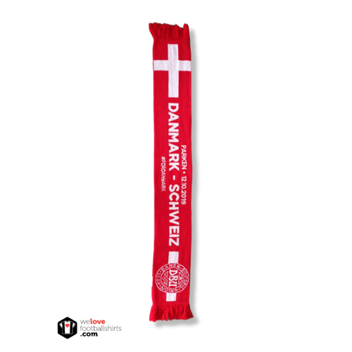 Scarf Originele Voetbalsjaal Denemarken - Zwitserland