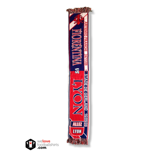 Scarf Originaler Fußballschal Fiorentina - Lyon