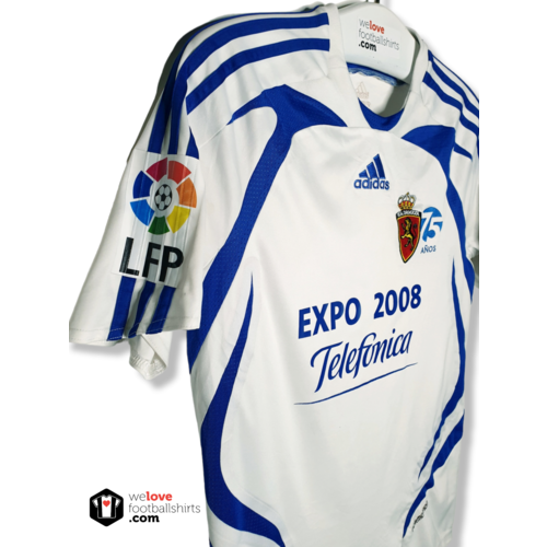 Adidas Origineel Adidas voetbalshirt Real Zaragoza 2007/08