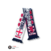 Scotland x England football scarf