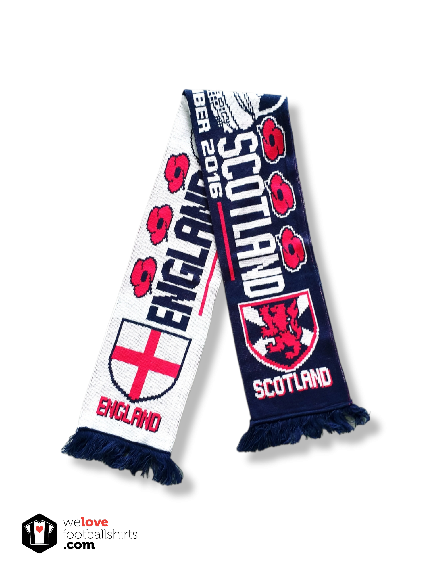 Original Scotland x England football scarf